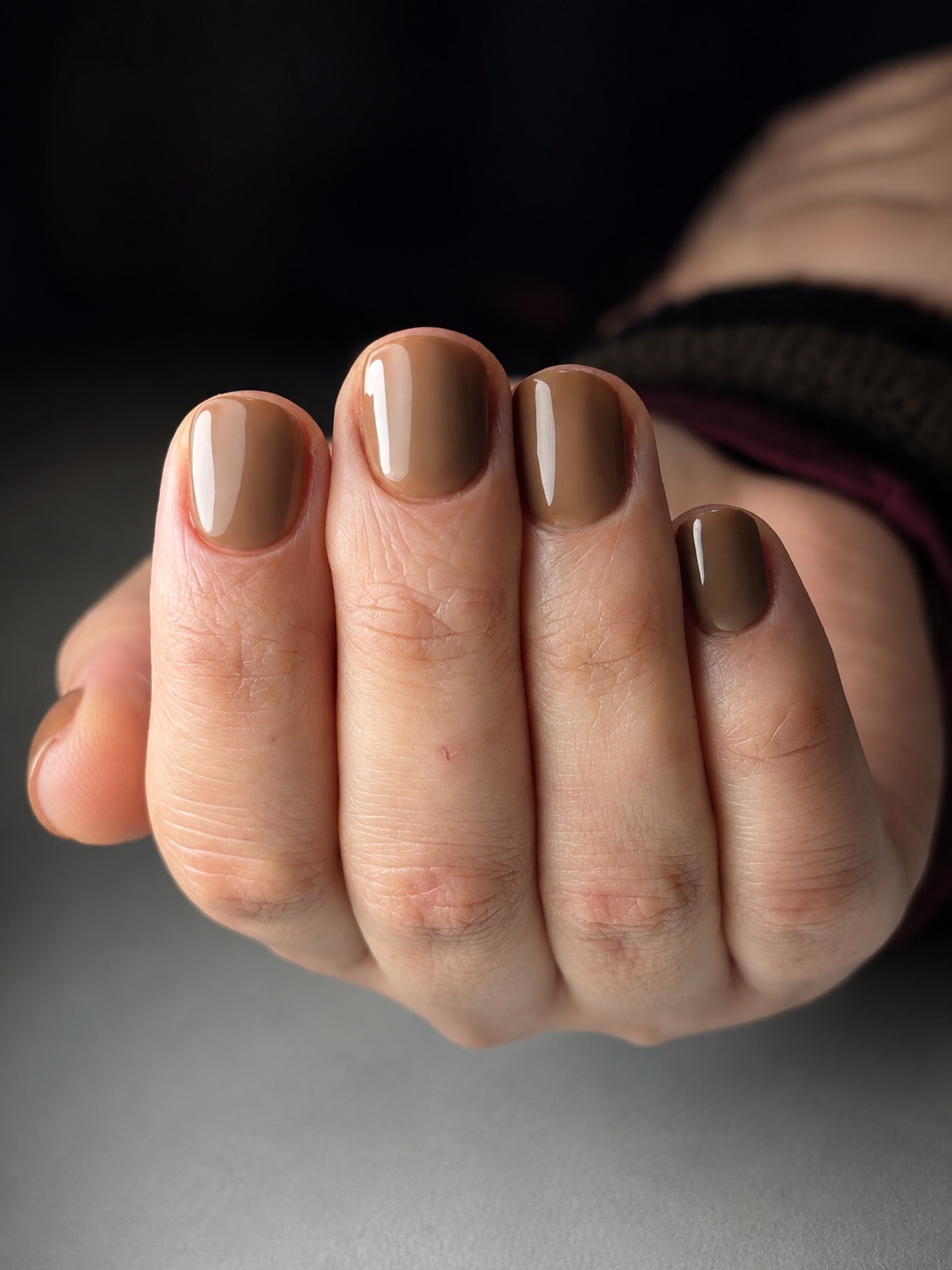 Caramelo clásico, trabajo de Esmaltado Permanente realizado en Kuky Chic